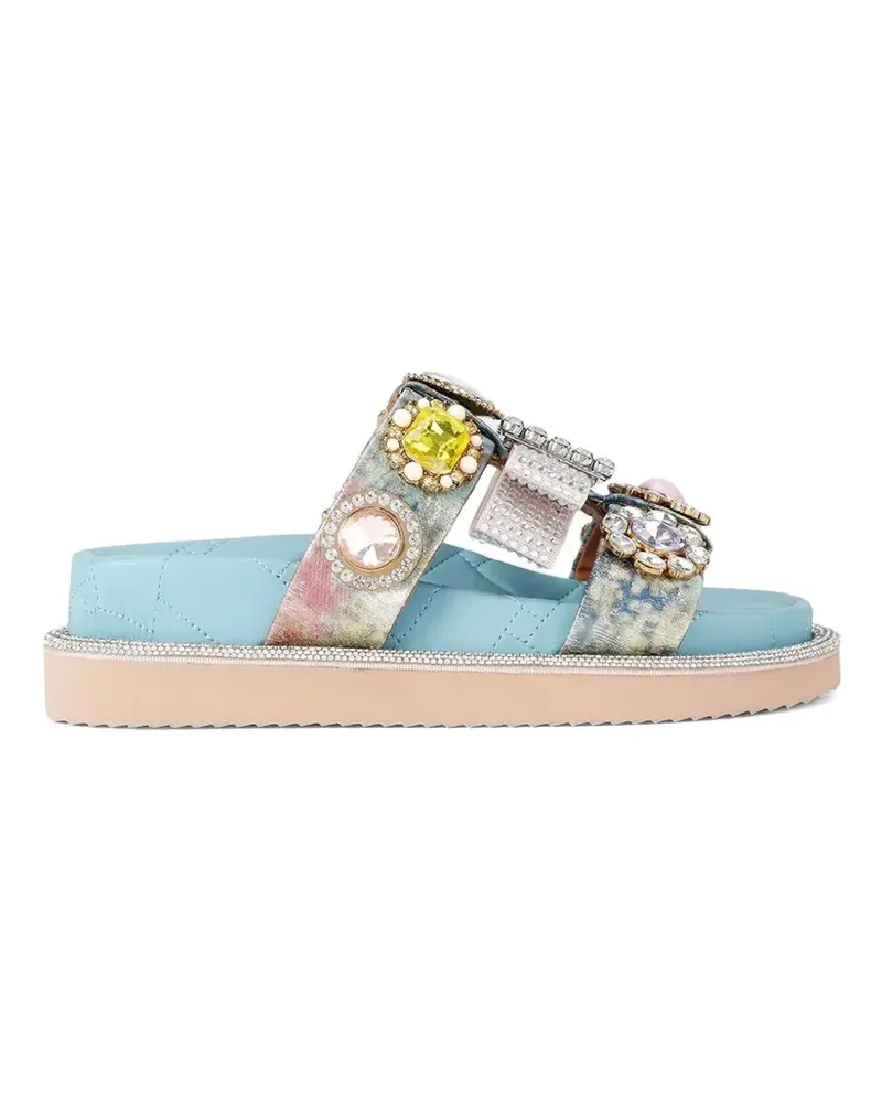 Kurt Geiger Verzierte Ornate Orson Sandalen - Blau Blau