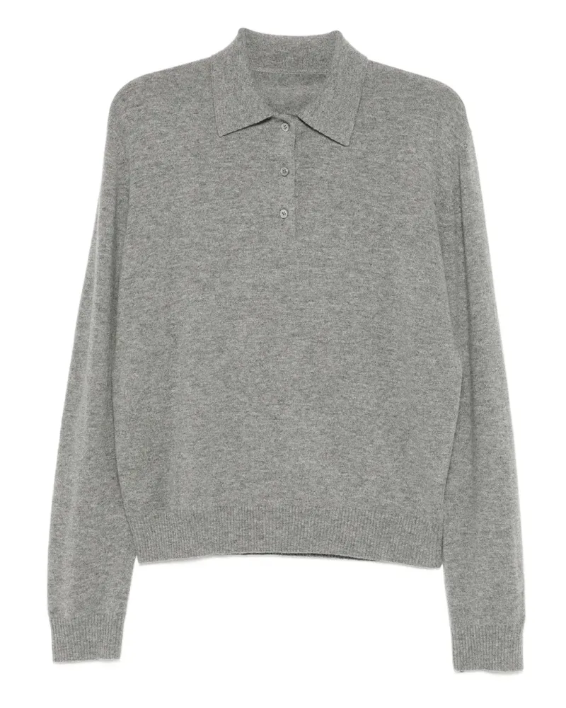 JNBY Gestricktes Poloshirt - Grau Grau