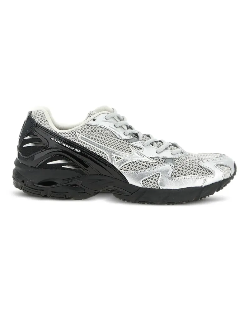 Mizuno Wave Rider Sneakers - Silber Silber