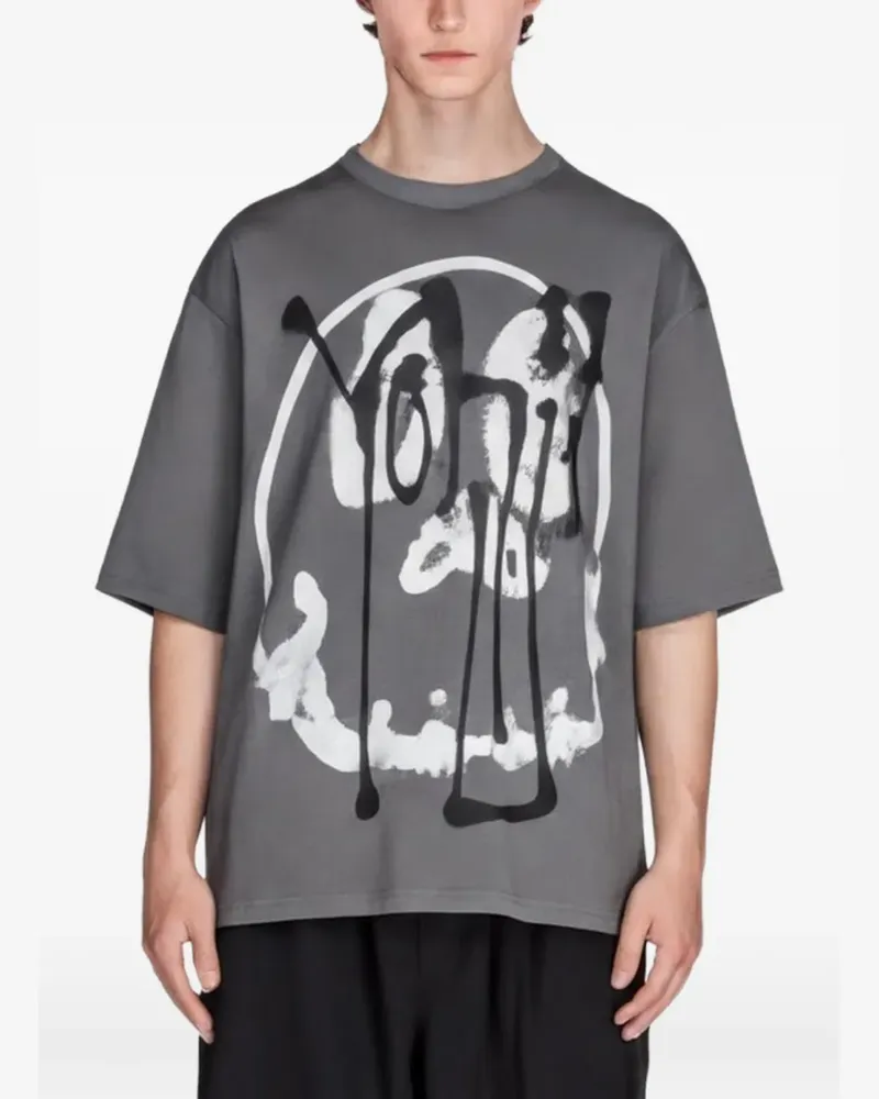 Y-3 Chito graphic-print T-shirt - Grau Grau