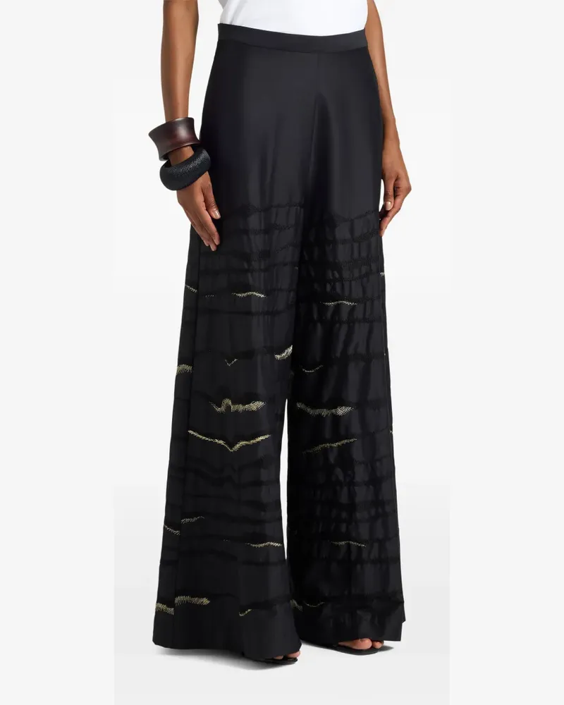 Liviana Conti Ilaria trousers - Schwarz Schwarz