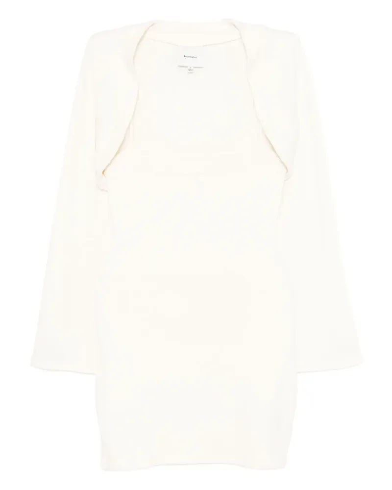 Reformation Gestricktes Chloe Kleid-Set - Nude Nude
