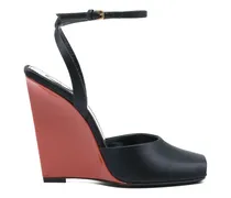 La Scandale Wedge-Sandalen 115mm - Blau