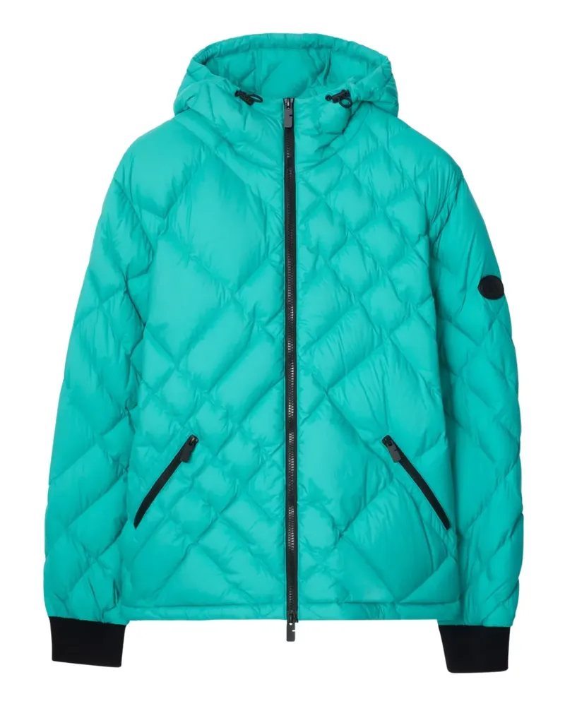 Burberry Gesteppte Jacke - Grün Grün