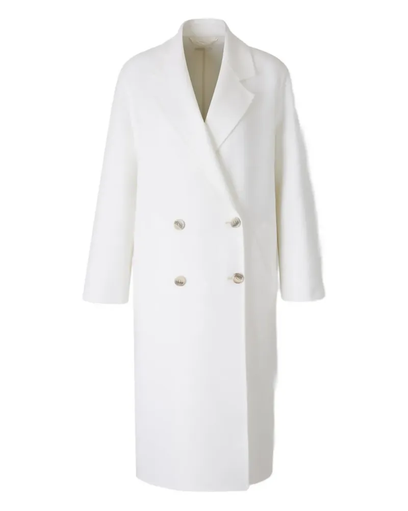 Peserico button coat - Weiß Weiß
