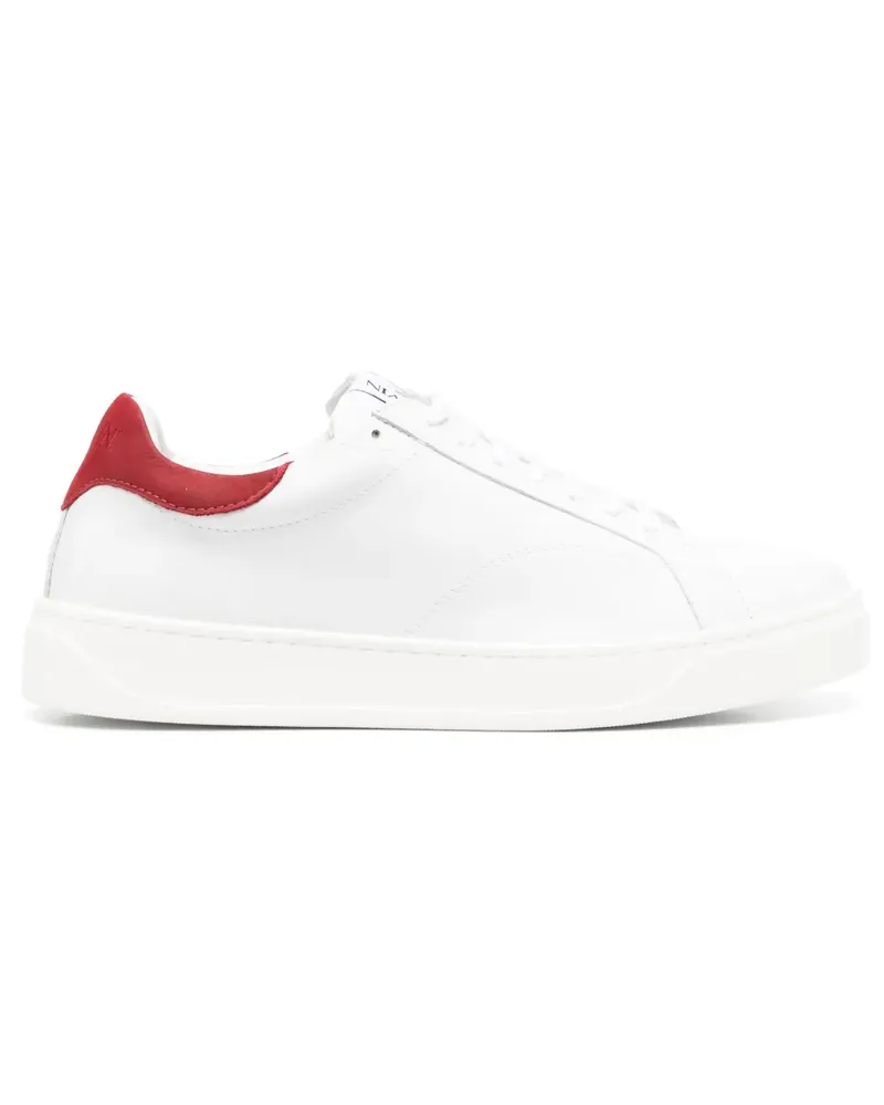Lanvin Sneakers mit Logo-Patch - Weiß Weiß