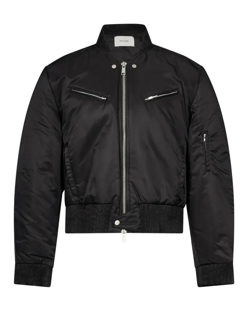 Entire Studios Arc zip-up bomber jacket - Schwarz Schwarz