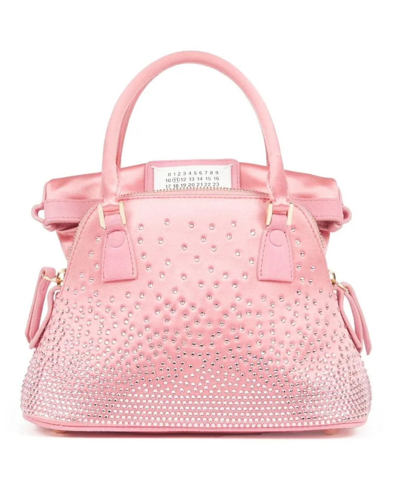 Maison Margiela Micro 5AC Cinema Inferno Schultertasche - Rosa Rosa