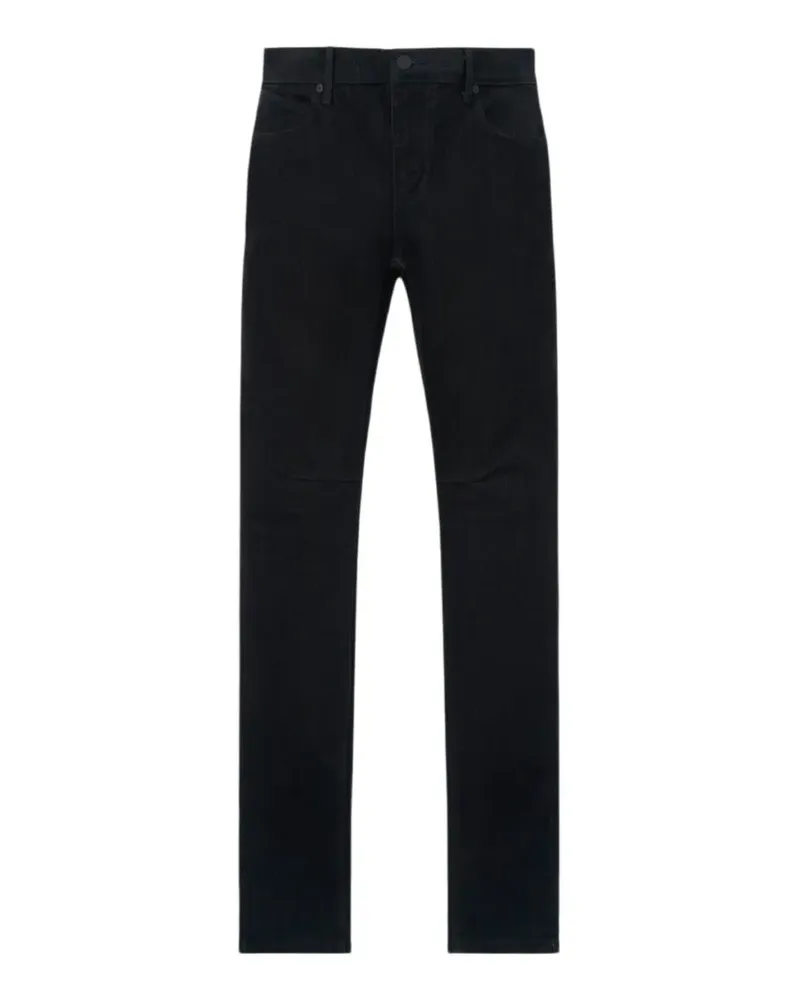 RTA Beflockte Bryant Skinny-Jeans - Schwarz Schwarz