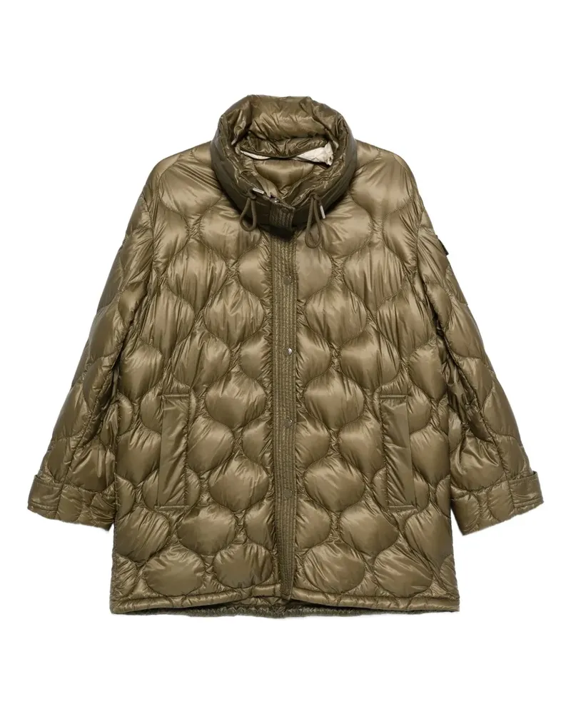 Moncler Gesteppte Lombi Jacke mit Stehkragen - Grün Grün