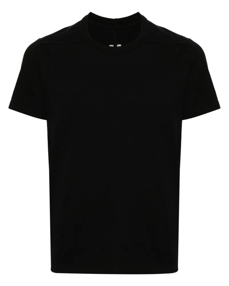 Rick Owens Short Level T-Shirt - Schwarz Schwarz