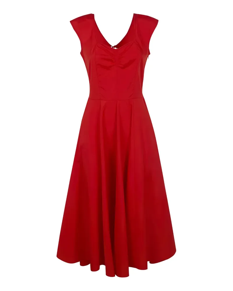 ASPESI open back dress - Rot Rot