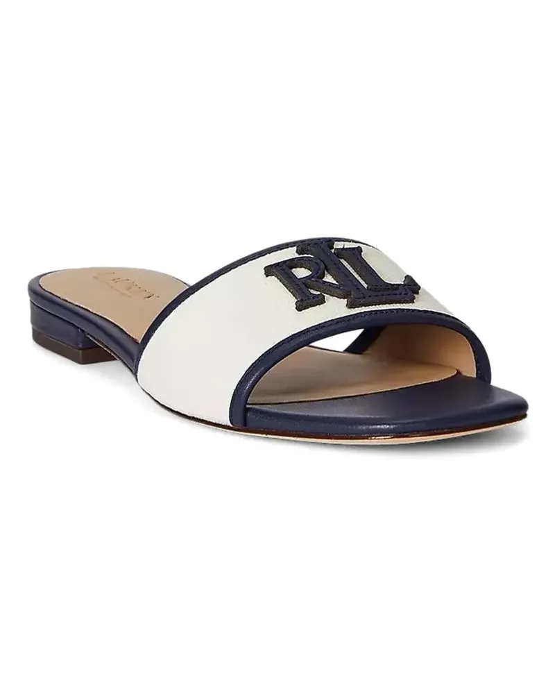 Ralph Lauren Everley Sandalen mit Initialen - Nude Nude