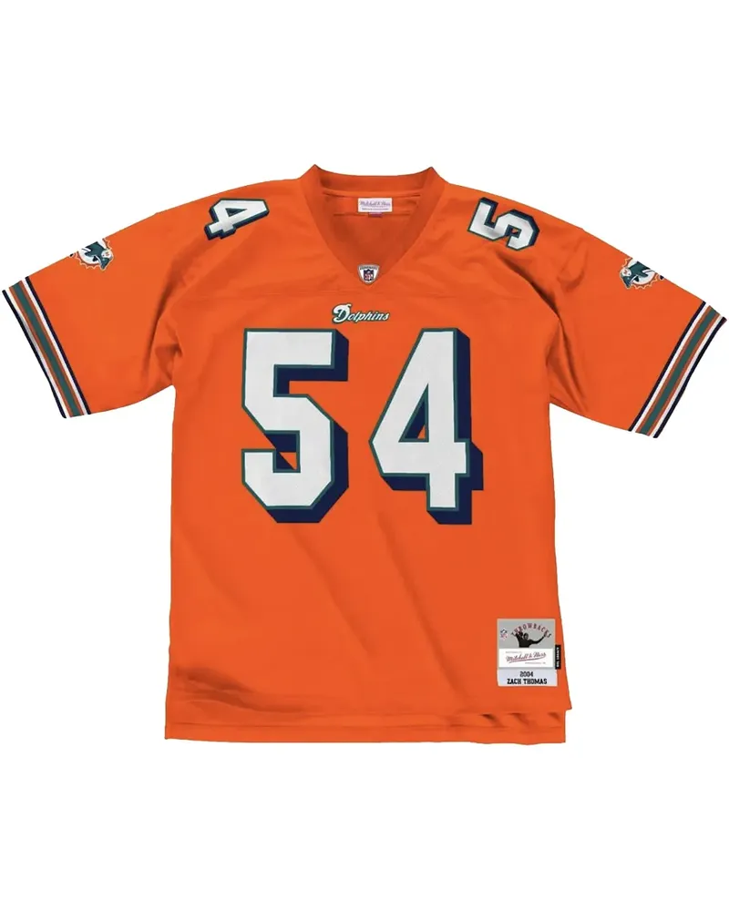 Mitchell & Ness 2004 Zach Thomas Miami Dolphins Legacy Player Trikot - Orange Orange