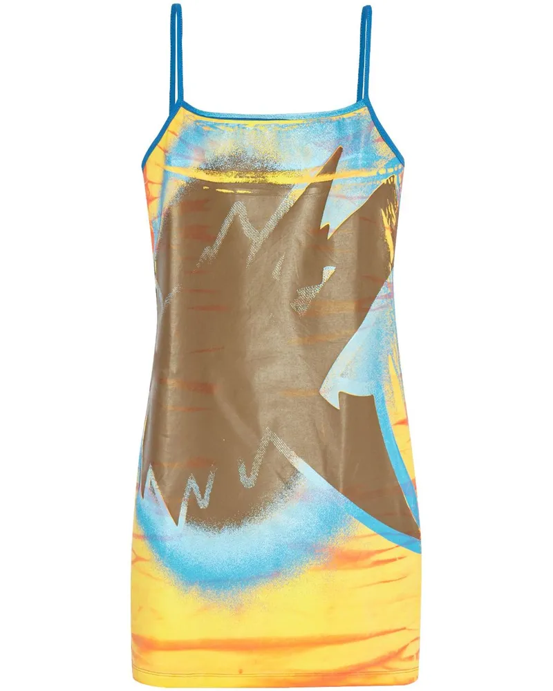 Diesel D-Hoppyn-Q1 Minikleid - Blau Blau