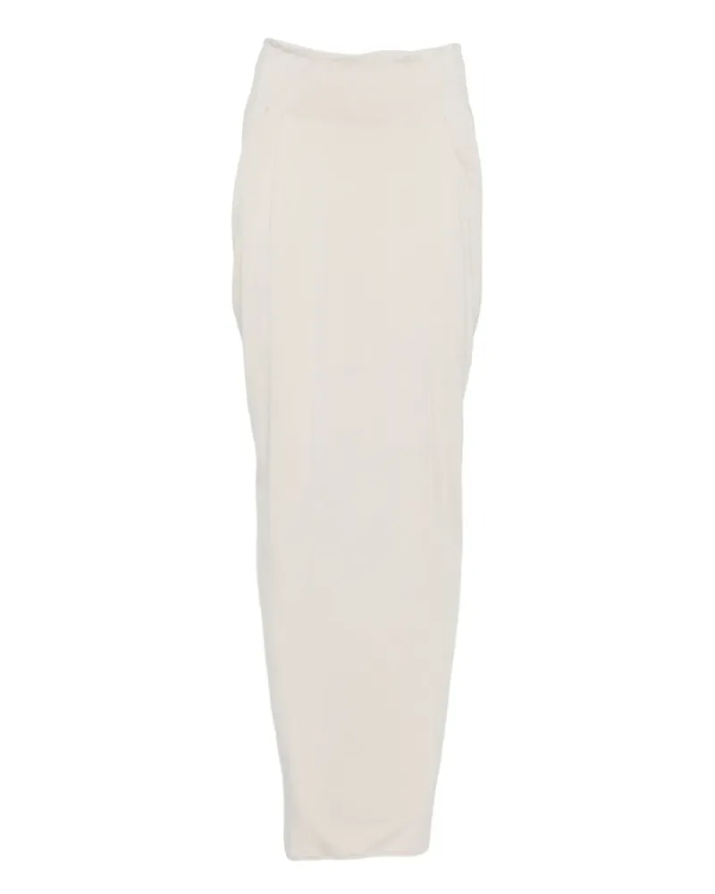 Entire Studios Tide draped maxi skirt - Grau Grau