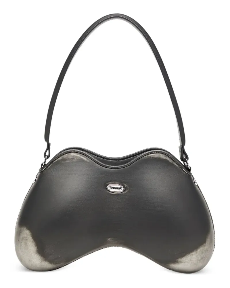 Diesel Double-D Schultertasche - Schwarz Schwarz