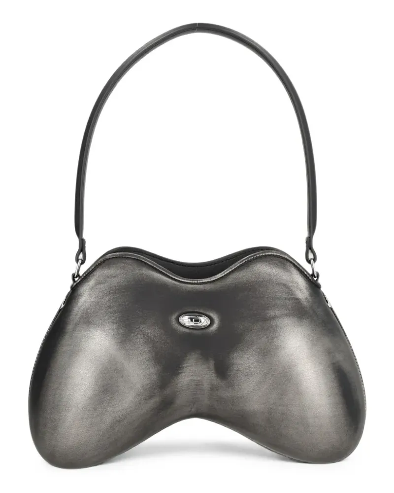 Diesel Double-D Schultertasche - Schwarz Schwarz