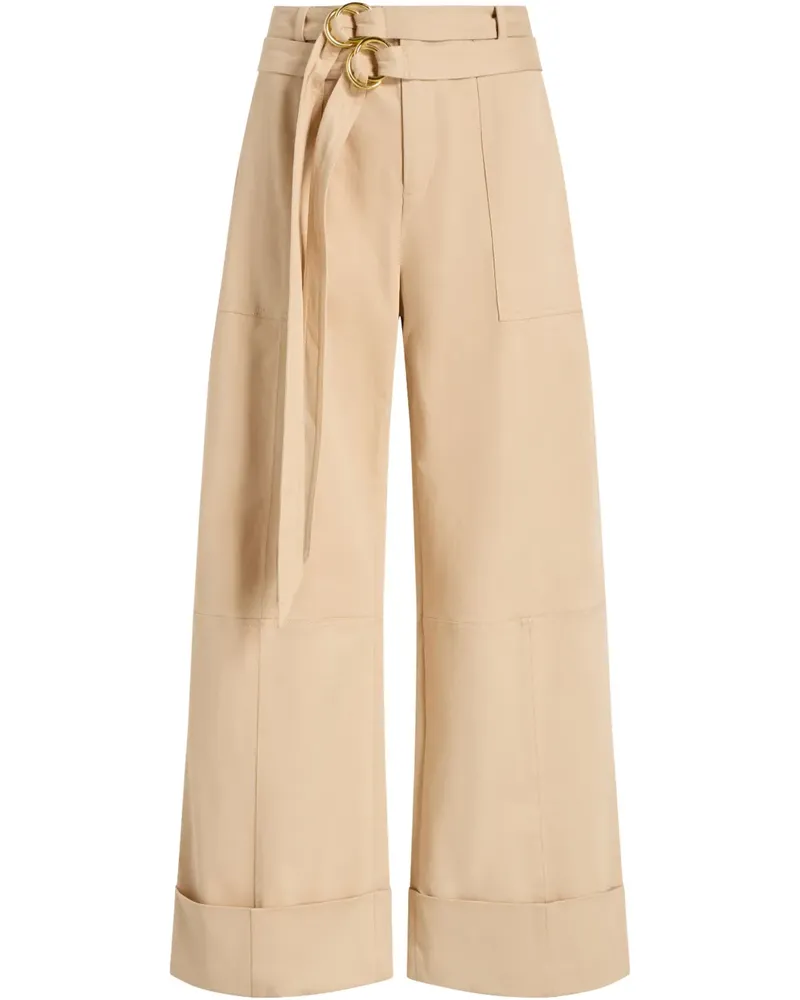 Cinq à Sept Hose mit weitem Bein - Nude Nude