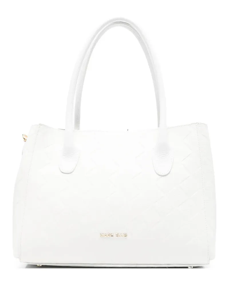 MARC ELLIS Gesteppter Alene Tote Bag - Weiß Weiß