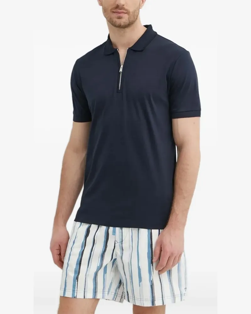 HUGO BOSS striped drawstring shorts - Weiß Weiß