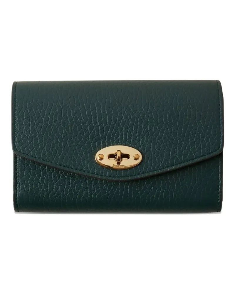 Mulberry Mittelgroßes Darley Portemonnaie - Grün Grün