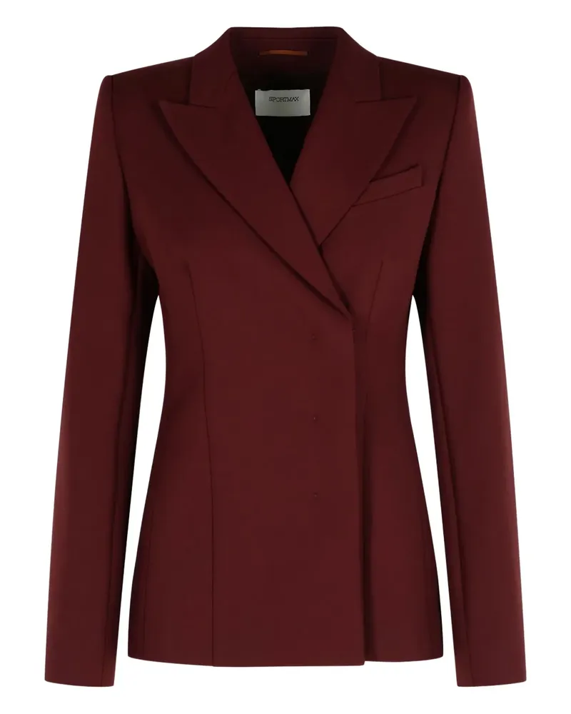 SPORTMAX Sakko mit steigendem Revers - Rot Rot
