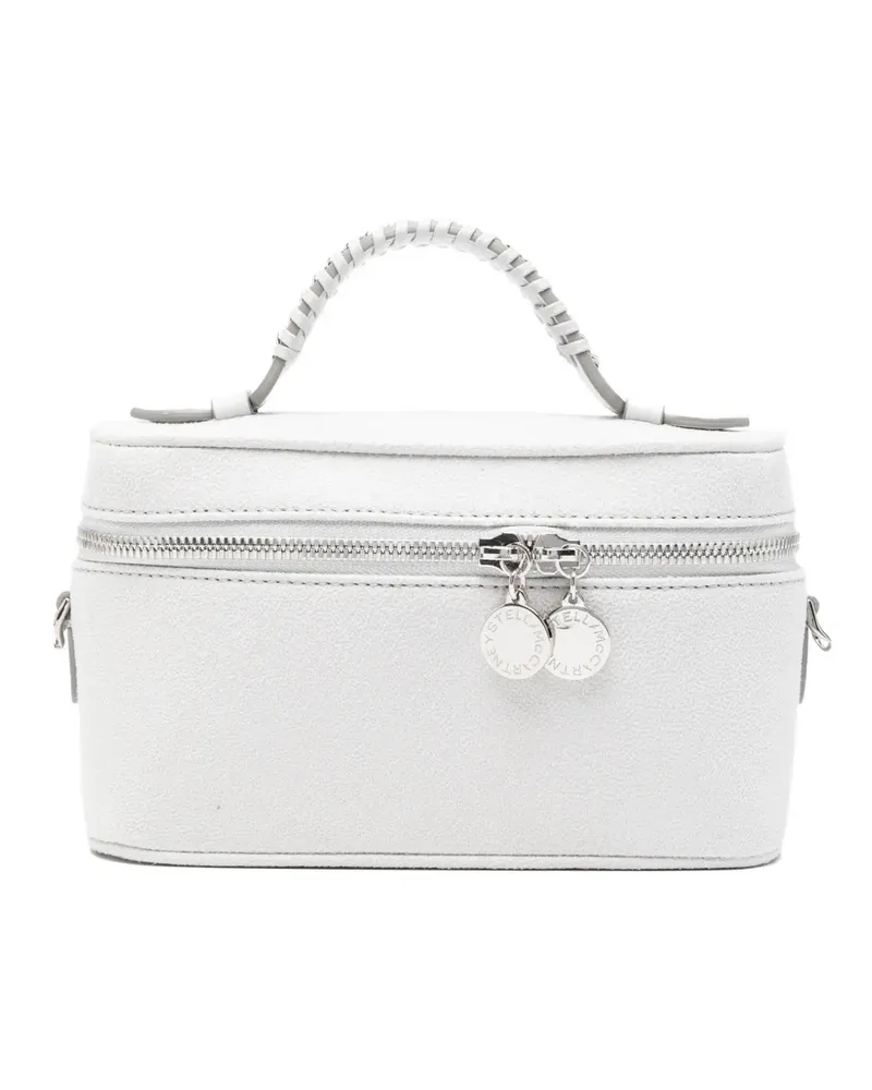 Stella McCartney braided top handle tote bag - Grau Grau