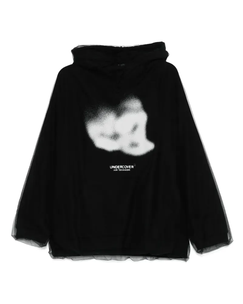 Undercover Klassischer Hoodie - Schwarz Schwarz