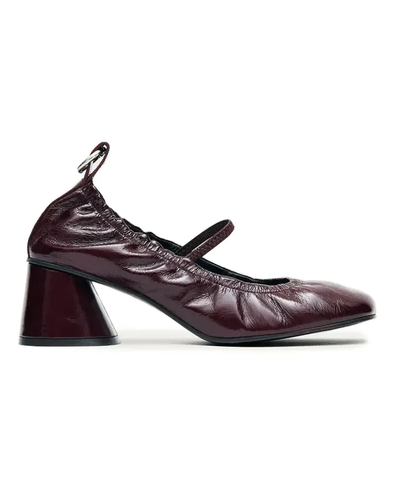 Alohas Rhiane Pumps mit Blockabsatz - Rot Rot