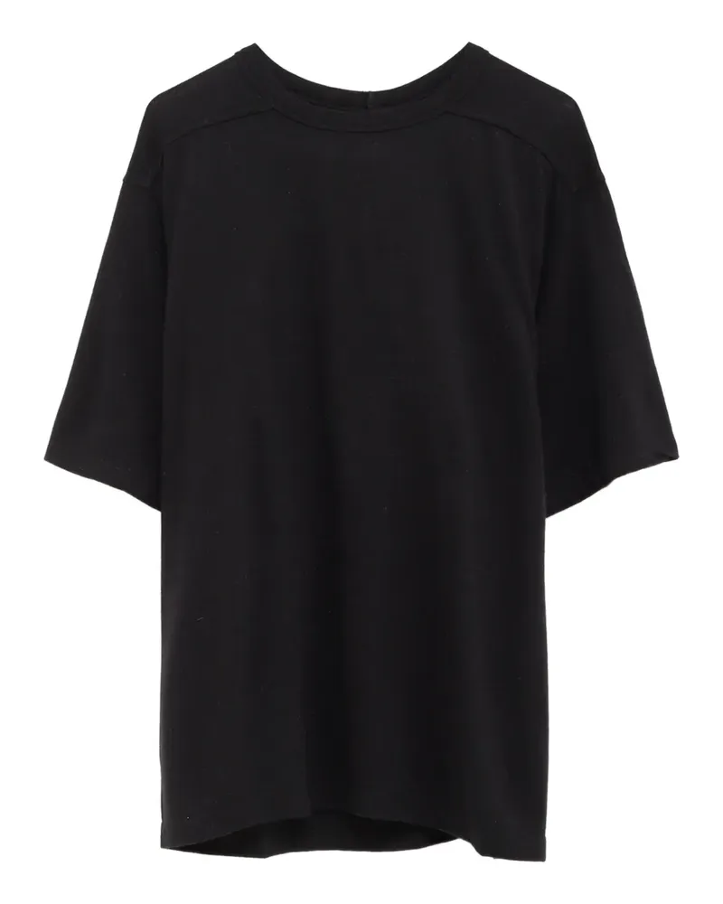 Rick Owens Kurzärmeliges Oberteil - Schwarz Schwarz
