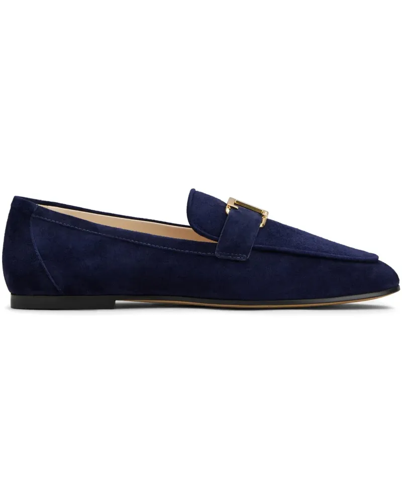 TOD'S Loafer aus Wildleder - Blau Blau