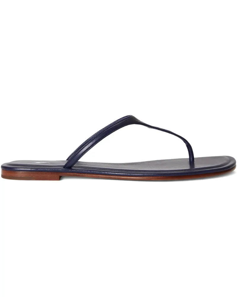 Ralph Lauren Sandalen mit Zehensteg - Blau Blau