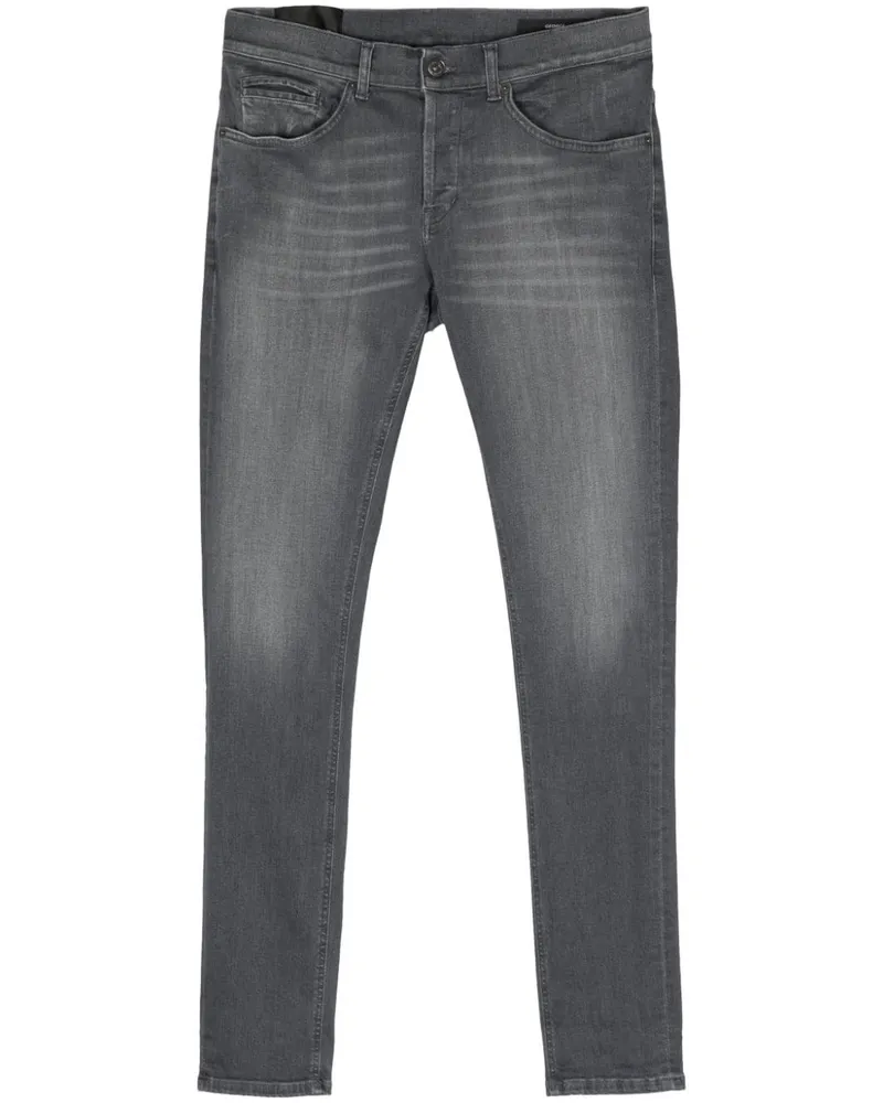 Dondup Halbhohe George Skinny-Jeans - Grau Grau