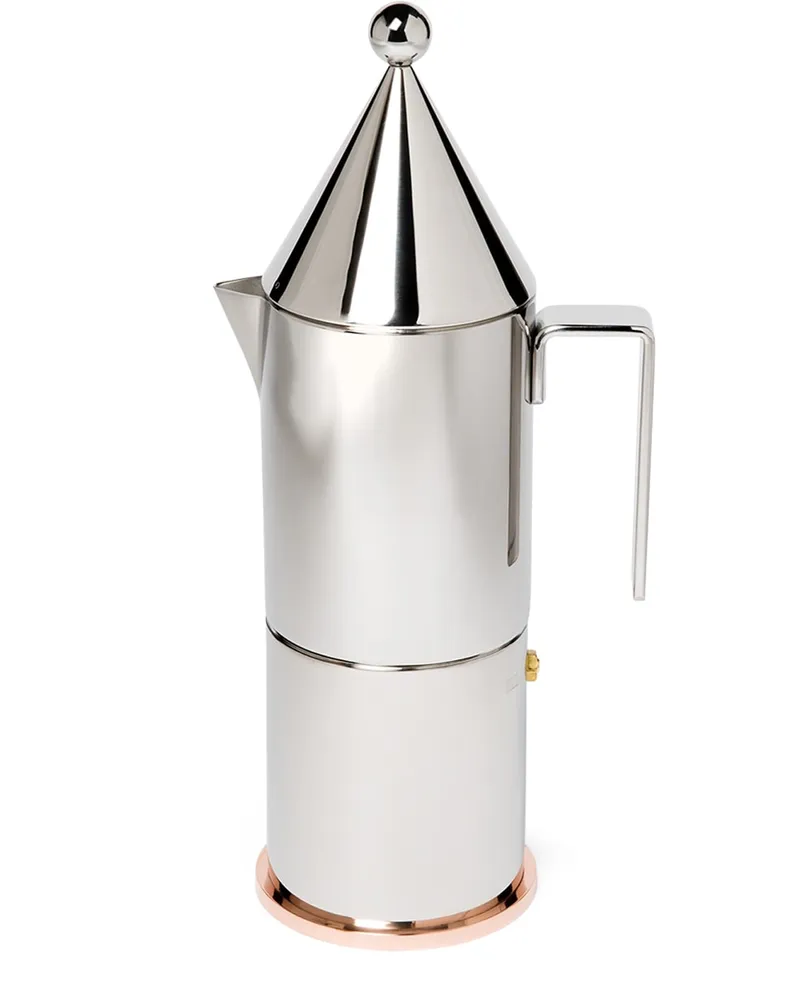 Alessi La Conica' Kaffeemaschine - Silber Silber