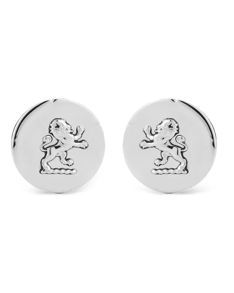 MATEO Lion Manschettenknöpfe - Silber Silber