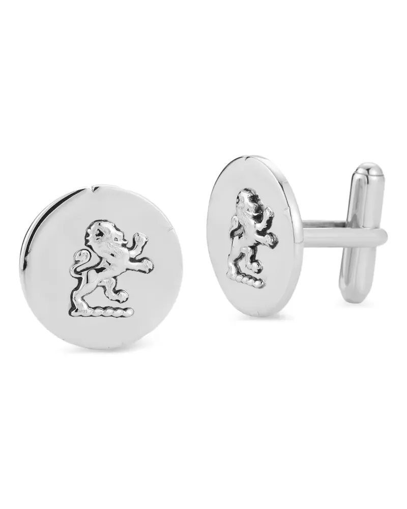 MATEO Lion Manschettenknöpfe - Silber Silber