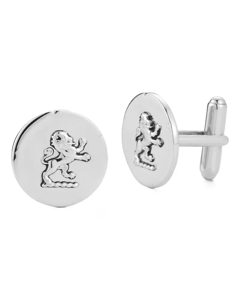 MATEO Lion Manschettenknöpfe - Silber Silber