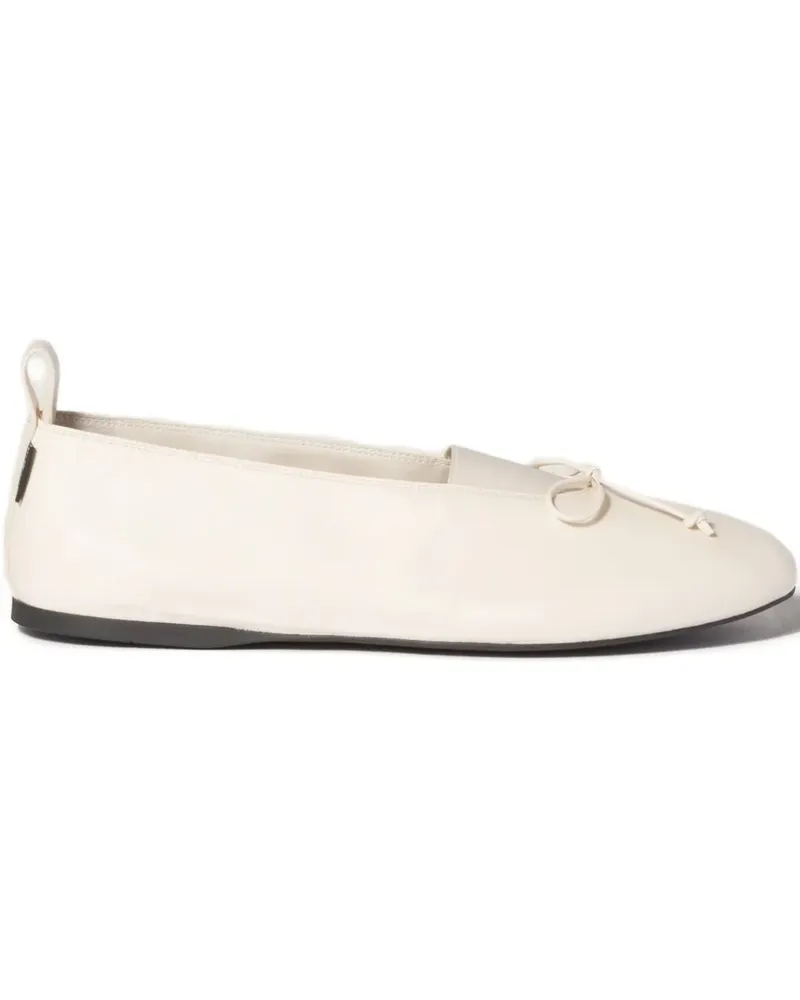 Miu Miu Ballerinas mit Schleifendetail - Nude Nude
