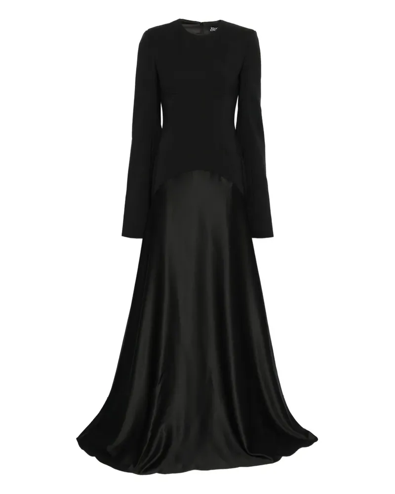 Solace London Claudine maxi dress - Schwarz Schwarz