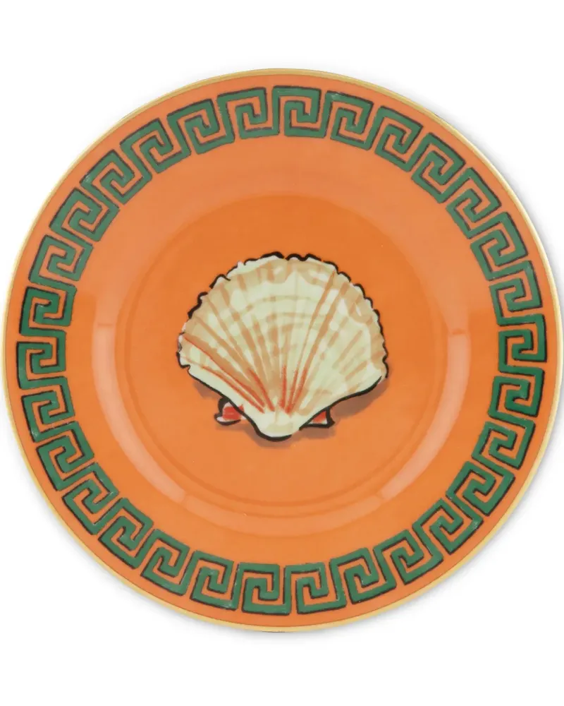 Ginori 1735 Il Viaggio Di Neptuno Brotteller (16cm) - Orange Orange