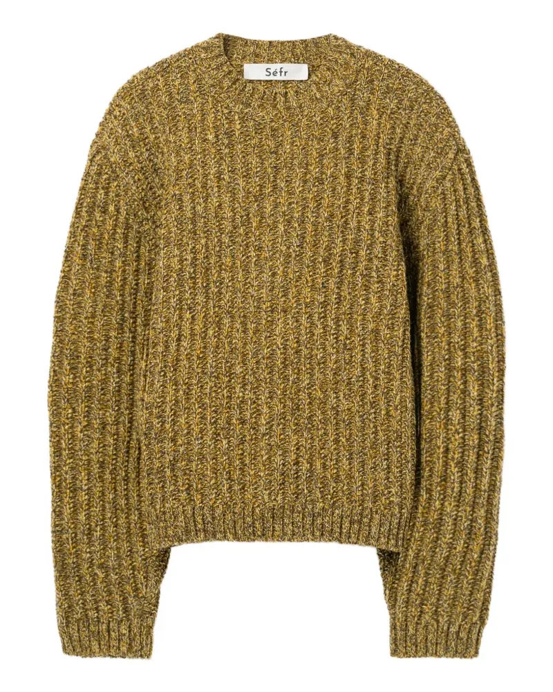 Séfr Makaya textured sweater - Grün Grün