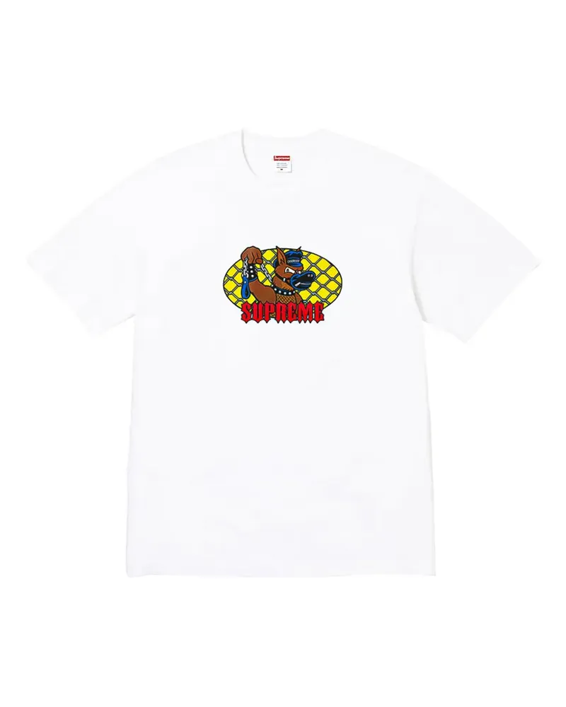 Supreme Being Leash T-Shirt mit grafischem Print - Weiß Weiß