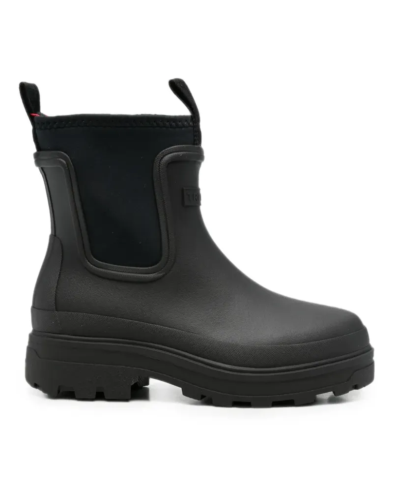 Tretorn Yun Stiefel mit Profilsohle - Schwarz Schwarz