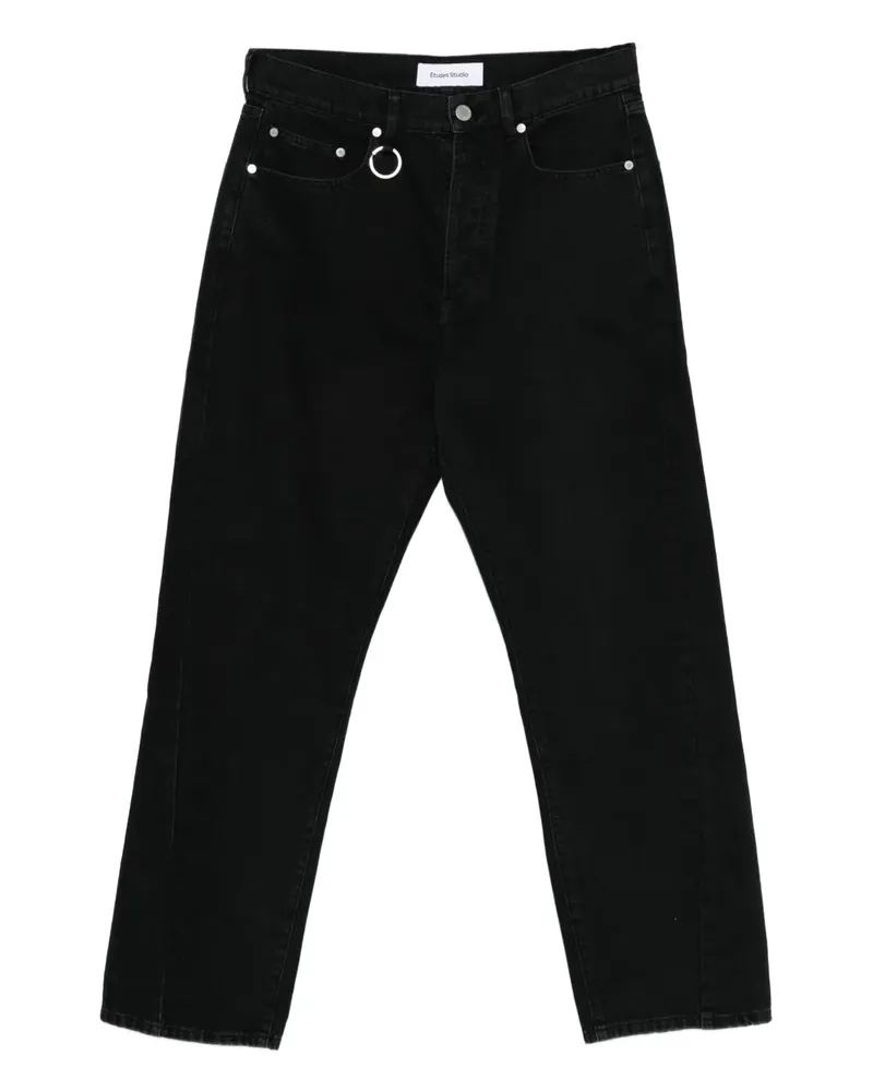 Études Studio Jeans mit Ringdetail - Schwarz Schwarz