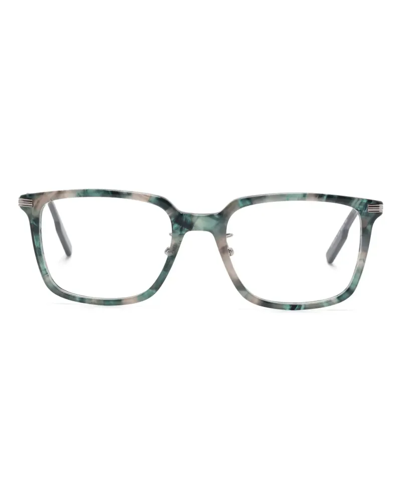 Ermenegildo Zegna Brille in Schildpattoptik - Grün Grün