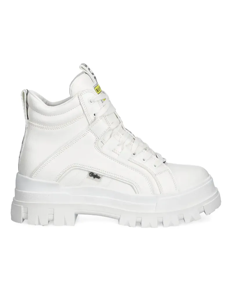 Buffalo Aspha platform lace-up boots - Weiß Weiß