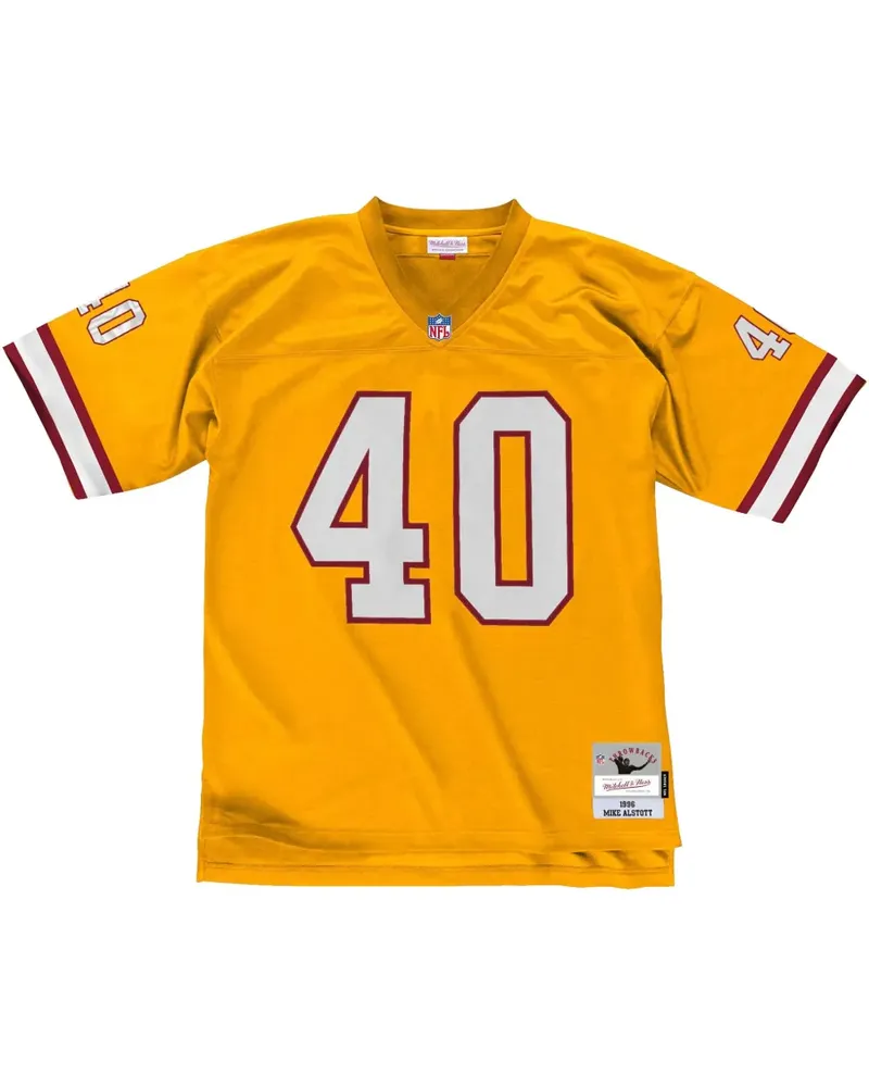 Mitchell & Ness 1996 Mike Alstott Tampa Bay Buccaneers Legacy Trikot - Gelb Gelb