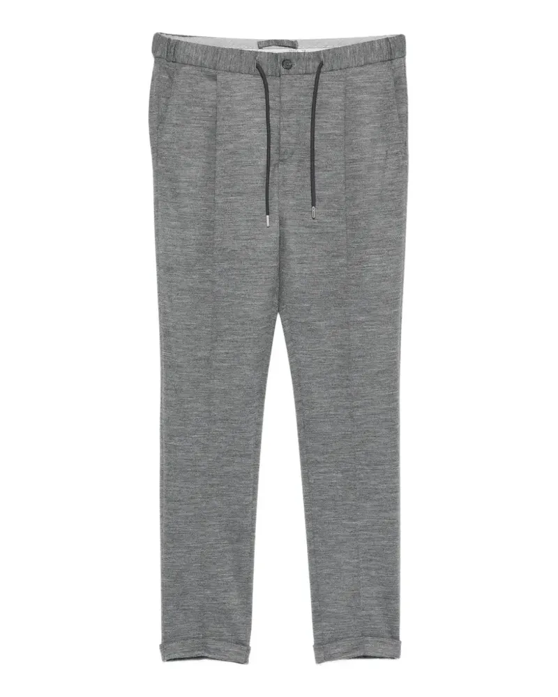 Profuomo Hose mit Kordelzug - Grau Grau