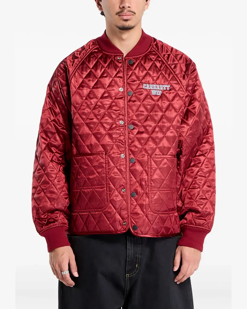 Carhartt WIP Jacke mit Logo-Stickerei - Rot Rot